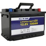 GEL / AGM替代太阳能电池12v 100ah LifePo4锂离子电池