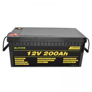 可定制的电动汽车12V Lifepo4电池12.8v 200ah具有2000次循环寿命lifepo4电池