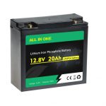 可充电深循环 Lifepo4 12V 20AH 锂离子电池组 OEM
