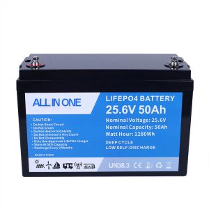 25.6V 100Ah 锂离子 Lifepo4 电池组可充电锂离子电池